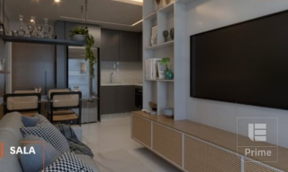 Apartamentos de 1 Quarto Prontos para Morar A Venda no Torreão