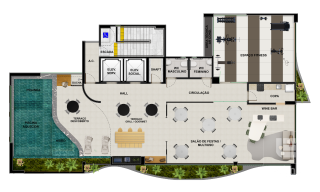 Apartamento Novo Pronto para Morar no Rosarinho, 2 Quartos (1 Suite)