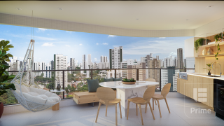 Apartamento 4 Quartos (3 Suítes + Home Office) para Venda - Parnamirim