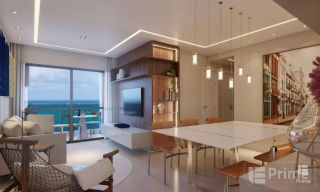 Apartamento para vender com 3 quartos, a 100m do mar, Boa Viagem