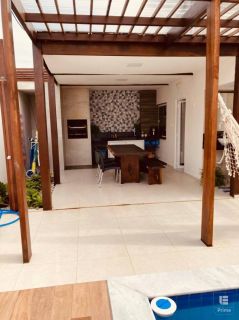 Casa c/primeiro andar, c/3 quartos suítes, piscina privativa, em cond., Praia dos Carneiros