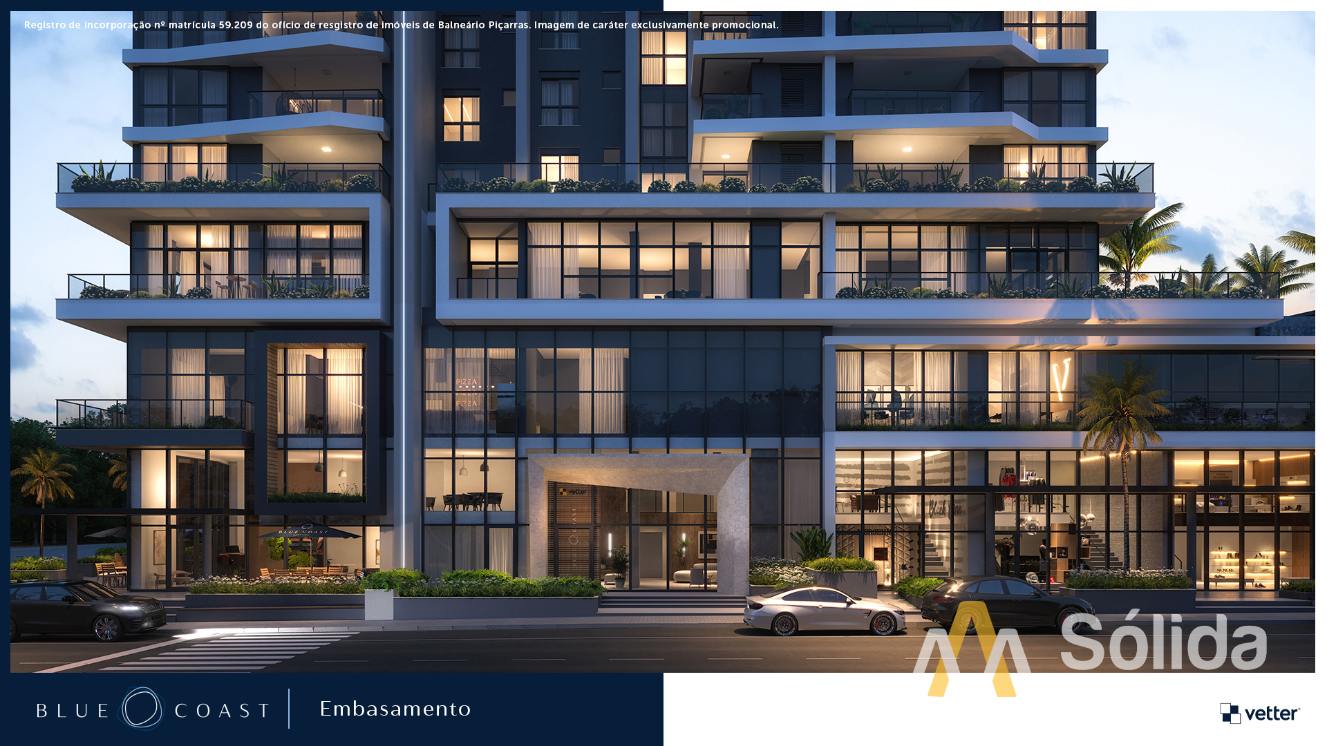 O empreendimento Blue Coast Vetter