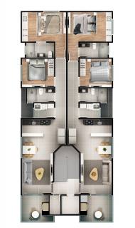 Apartamento Para Vender com 2 quartos 1 suítes no bairro Nossa Senhora da Paz em Balneário Piçarras