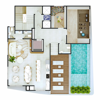 Apartamento Para Vender com 2 quartos 2 suítes no bairro Armação em Penha