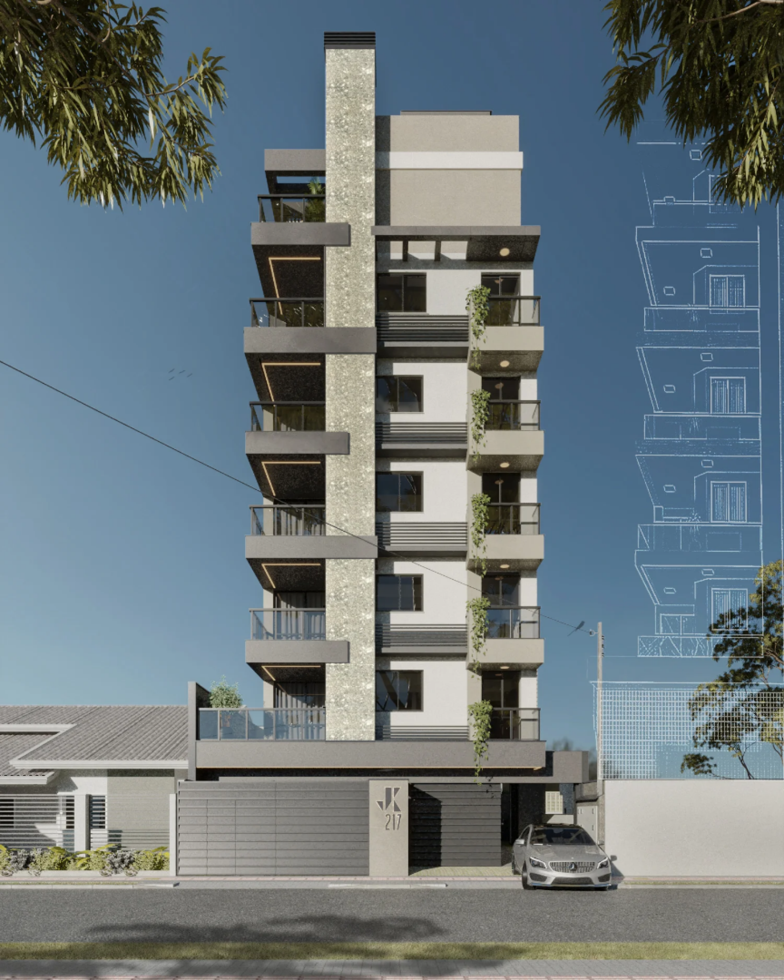Apartamento Para Vender no JK 217, com 3 quartos 1 suítes no bairro Armação em Penha