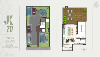 Apartamento Para Vender no JK 217, com 3 quartos 1 suítes no bairro Armação em Penha