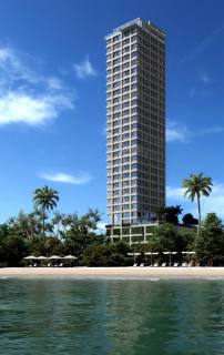 Apartamento Para Vender no Empreendimento Corá, com arquitetura internacional,3 suítes no bairro Praia de Armação do Itapocorói em Penha