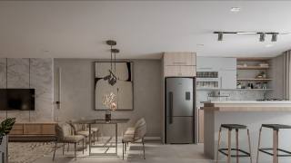 Excelentes Apartamentos em Gravatá, Navegantes com 1 Suíte e 1 Dormitório