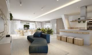 Apartamento com 2 quartos, 1 suíte, no Empreendimento Pantai da Rôgga, em Piçarras