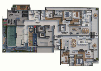 Apartamento à Venda: 2 suítes – 83m² por R$ 1.249.500