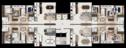Náutico Residence da Engeoffice, 3 suítes alto padrão em Piçarras