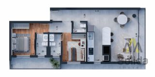 Apartamento Para Vender com 2 quartos 2 suítes no bairro Centro em Penha