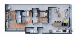 Apartamento Para Vender com 2 quartos 2 suítes no bairro Centro em Penha