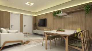 Apartamento Para Vender com 2 quartos 1 suítes no bairro Meia Praia em Navegantes