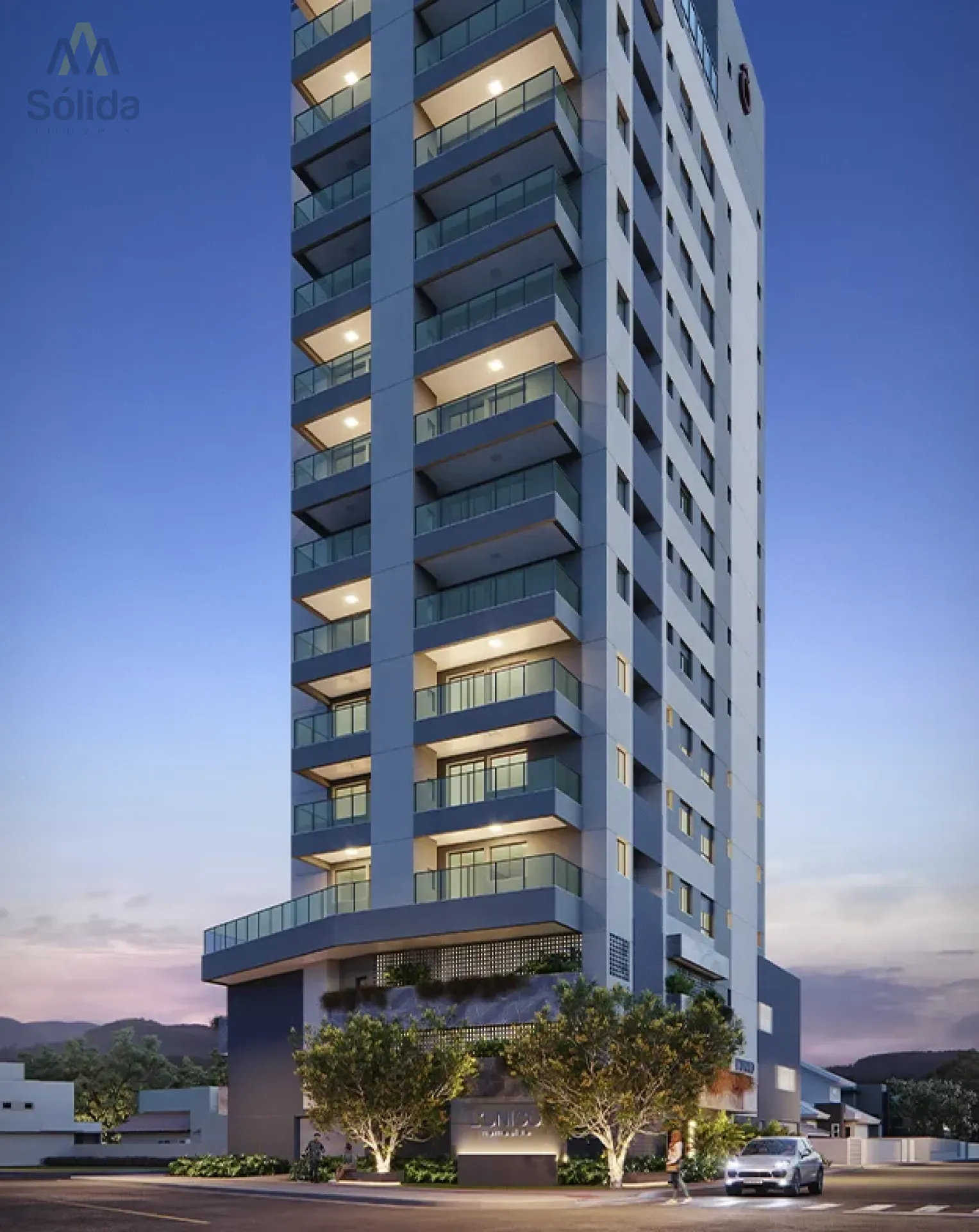 Apartamento Alto Padrão Frente Mar no Centro em Penha - Edifício L Único - Rogga