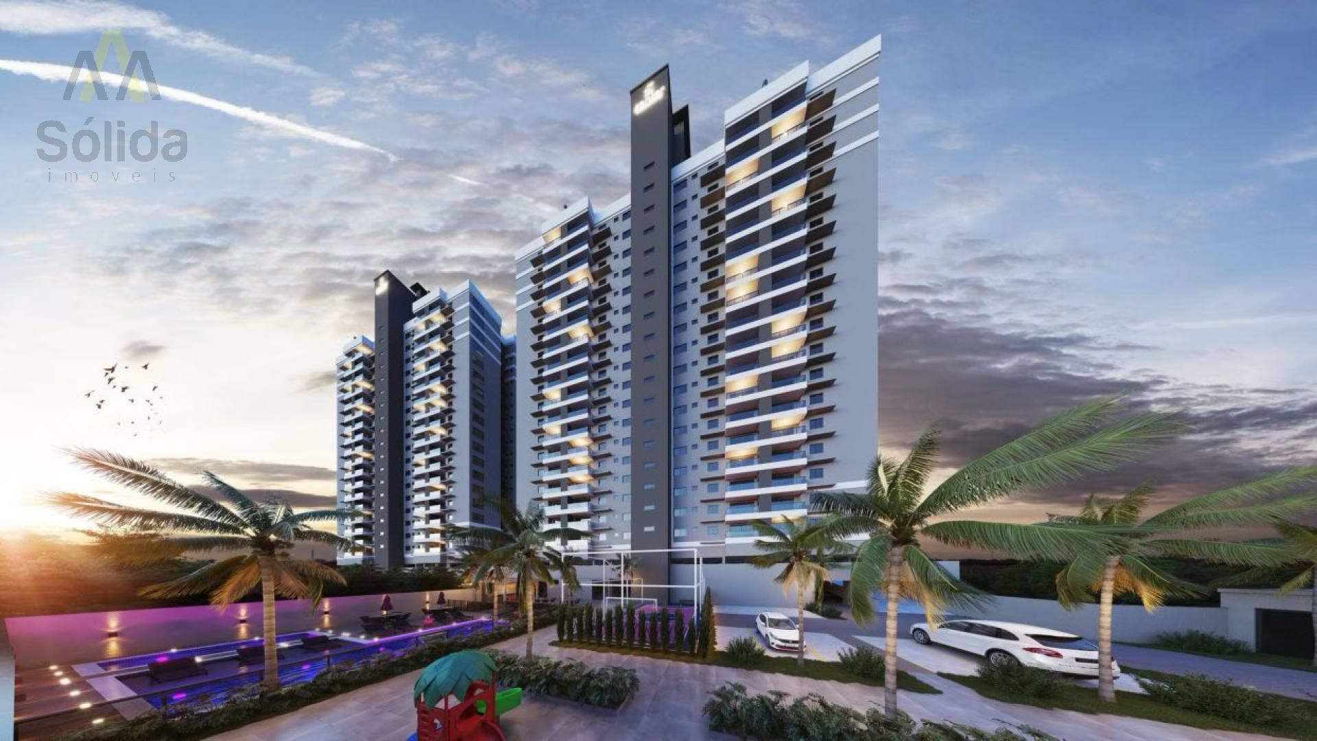 Apartamento Para Vender com 2 quartos no bairro Armação em Penha - Fun Beach -Santer