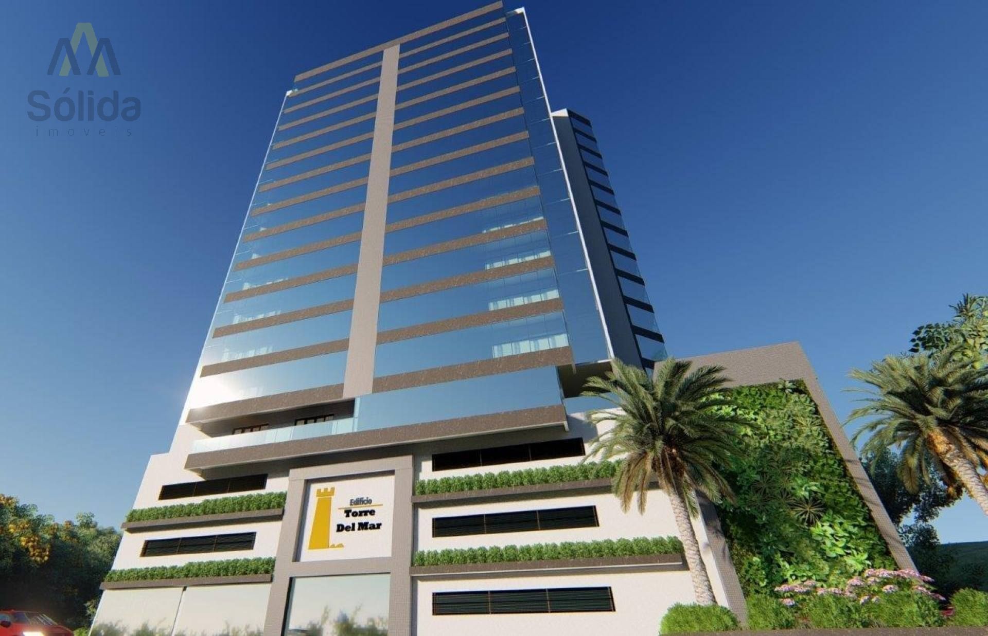 Apartamento Torre Del Mare 3 suítes no Centro de Penha com Vista Mar