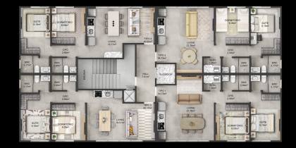 Apartamento 2 dormitórios, sendo 1 suíte e vaga coberta em Penha/SC