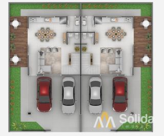 Sobrado Para Vender com 3 quartos 1 suítes no bairro Centro em Penha