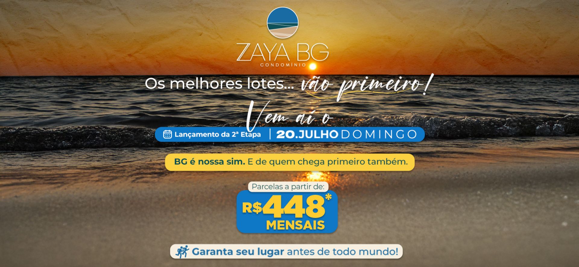 PRÉ LANÇAMENTO - ZAYA BG CONDOMÍNIO