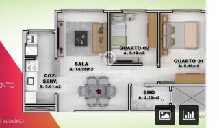 APARTAMENTO - BAIRRO SANTA MARIA, ZONA NORTE