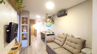 Apartamento mobiliado à venda com 02 dorm. muito bem localizado em Bal. de Piçarras/SC. Ref. 330
