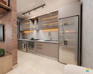 Apartamento Para Vender com 2 quartos no bairro Nossa Senhora de Fátima em Penha - SC. Ref. 337