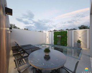 Apartamento com 3 dormitórios, sendo 1 suíte com 02 vagas de garagem a 160m da praia. Ref. 358