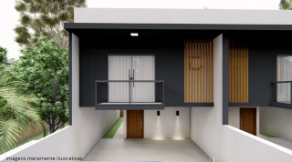 Imperdível sobrado de 136m² com 3 dormitórios no bairro Itacolomi em Balneário Piçarras. Ref. 391