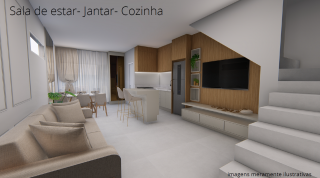 Imperdível sobrado de 136m² com 3 dormitórios no bairro Itacolomi em Balneário Piçarras. Ref. 391