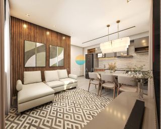 Apartamento Para Venda com 2 quartos, sendo 1 suíte no bairro Nossa Senhora de Fátima em Penha - SC. Ref. 426