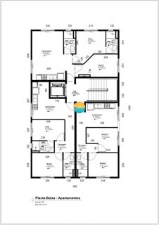 Apartamento à venda com 2 quartos, sendo 1 suíte no bairro Nossa Sra. de Fátima em Penha/SC. Ref 445