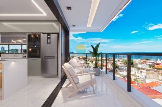 Terreno de 233,56m² com projeto aprovado, aprox. 440m da Praia do Quilombo em Penha/SC. Ref. 501