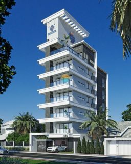 Terreno de 233,56m² com projeto aprovado, aprox. 440m da Praia do Quilombo em Penha/SC. Ref. 501