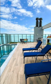 Oportunidade Única! Apartamento pronto para morar à venda com 3 Dormitórios sendo 1 Suíte, na Praia da Armação, no L'Unico Home Club, em Penha /SC. Ref.502