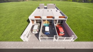 Casas de 68m² com 2 dormitórios à venda na Praia da Armação em Penha/SC. Ref.523