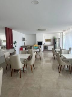 Apartamento mobiliado vista mar à venda, 3 dormitórios sendo 1 suíte aprox. 60m da Praia de Armação, Penha/SC. Ref.