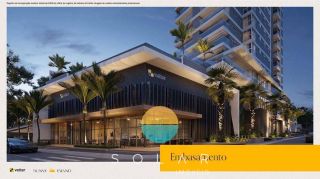 Viver de frente para o mar ganha outro significado no Vetter | Sunny Island. Apartamento com 122,8 m², face norte, ambientes amplos e uma vista incrível para o mar.
