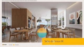 Viver de frente para o mar ganha outro significado no Vetter | Sunny Island. Apartamento com 122,8 m², face norte, ambientes amplos e uma vista incrível para o mar.