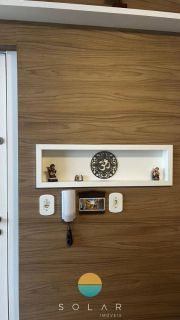 Apartamento mobiliado com ampla vista para o mar no Quilombo