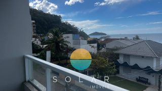 Apartamento mobiliado com ampla vista para o mar no Quilombo