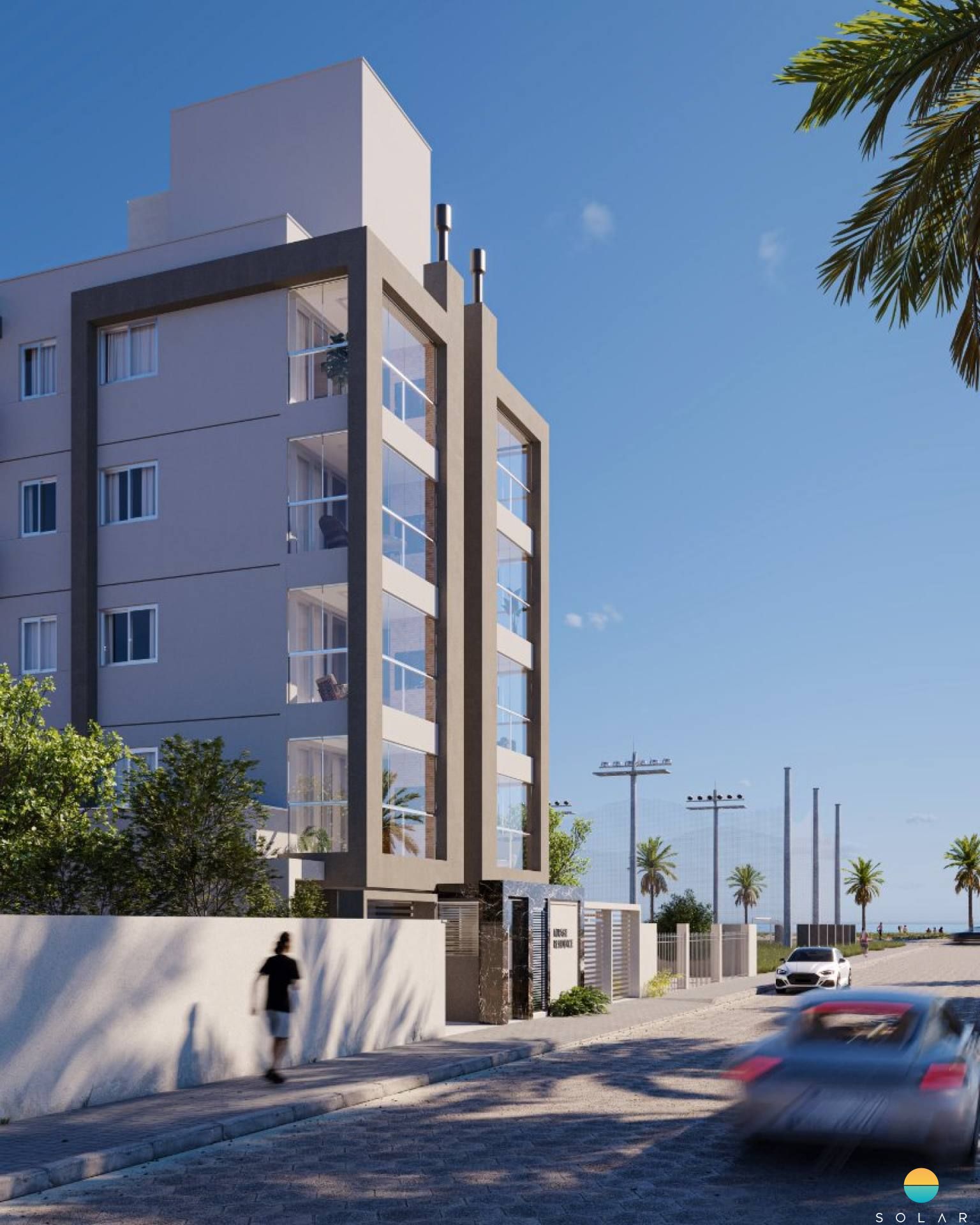 Apartamentos com VISTA MAR aprox. 100m da praia do Tabuleiro em Barra Velha. Ref. 122