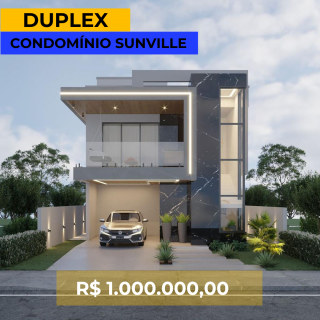CASA DUPLEX CONDOMÍNIO SUNVILLE 
