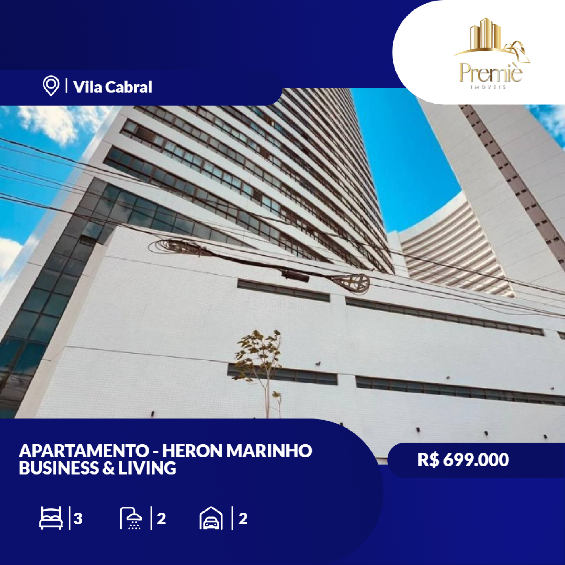 APARTAMENTO - HERON MARINHO BUSINESS & LIVING