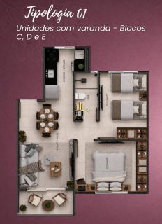APARTAMENTO BODOCONGÓ - JARDINS DAS CEREJEIRAS