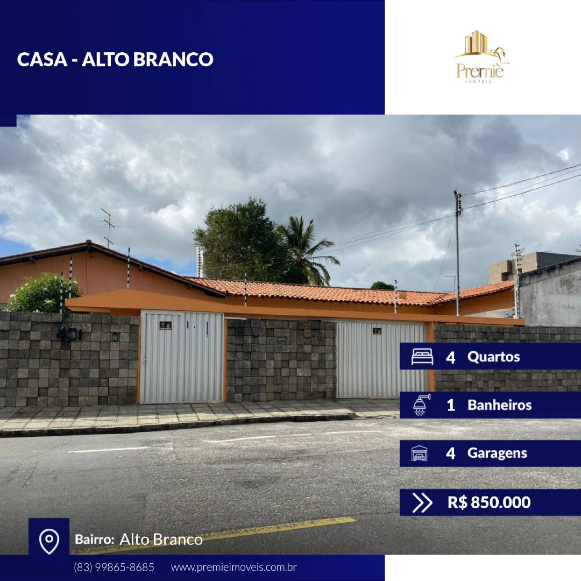 CASA - ALTO BRANCO
