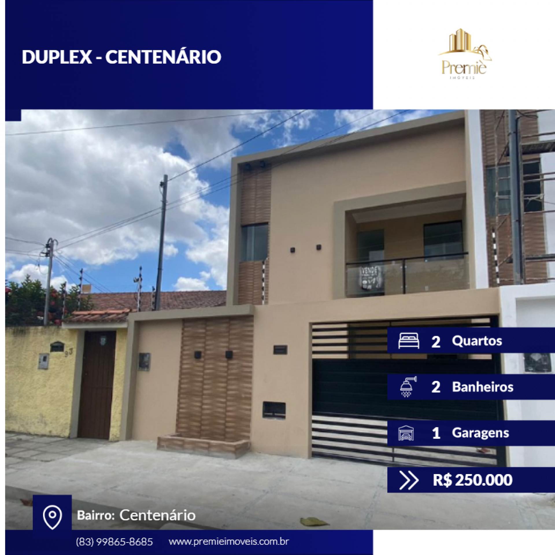 DUPLEX - CENTENÁRIO