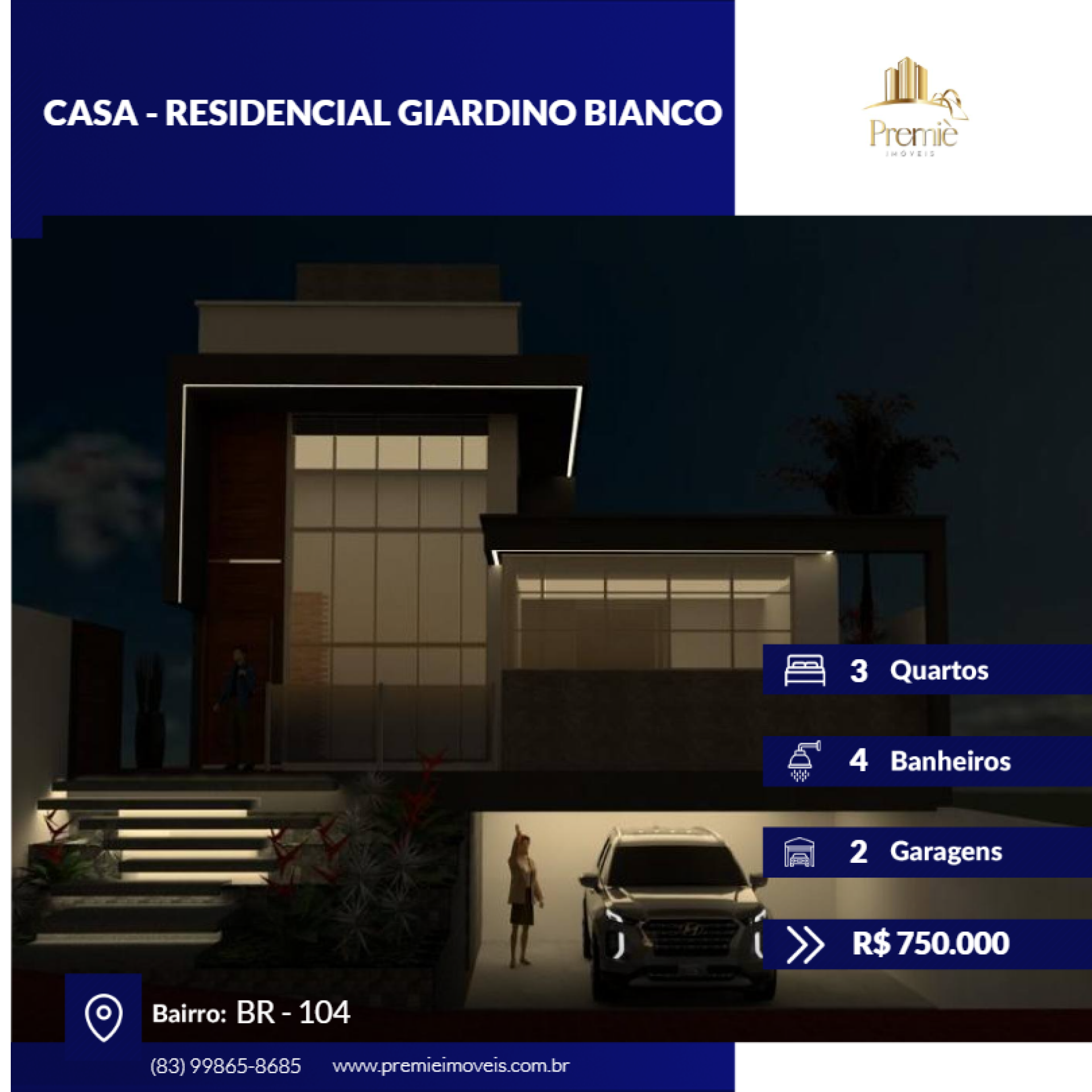 CASA - RESIDENCIAL GIARDINO BIANCO