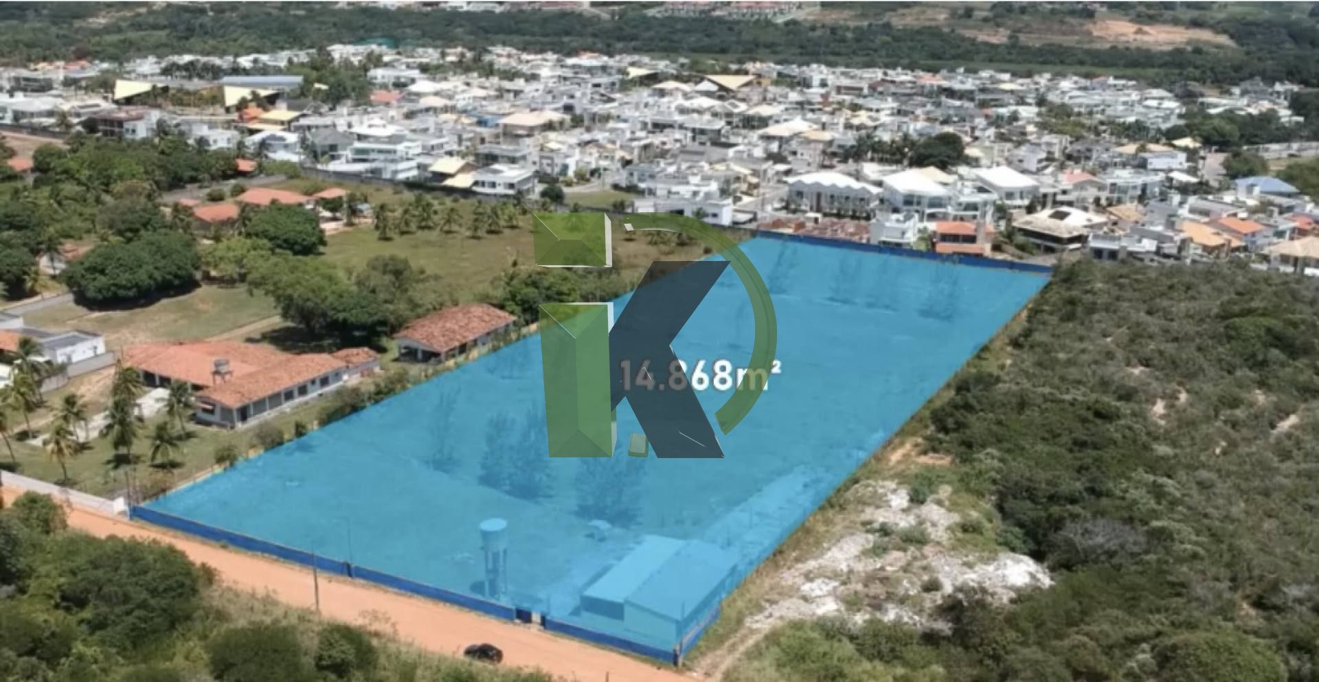 terreno incrível de 14.868 metros quadrados, localizado no Parque do Jiqui, Parnamirim