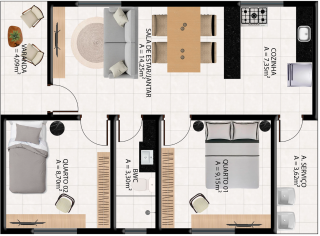 Linha Confort - Planta 01